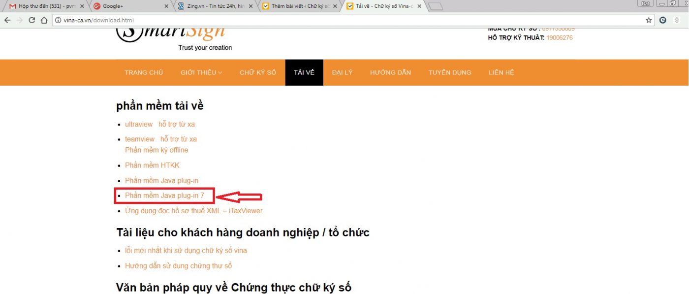 Chữ ký số Easy-CA