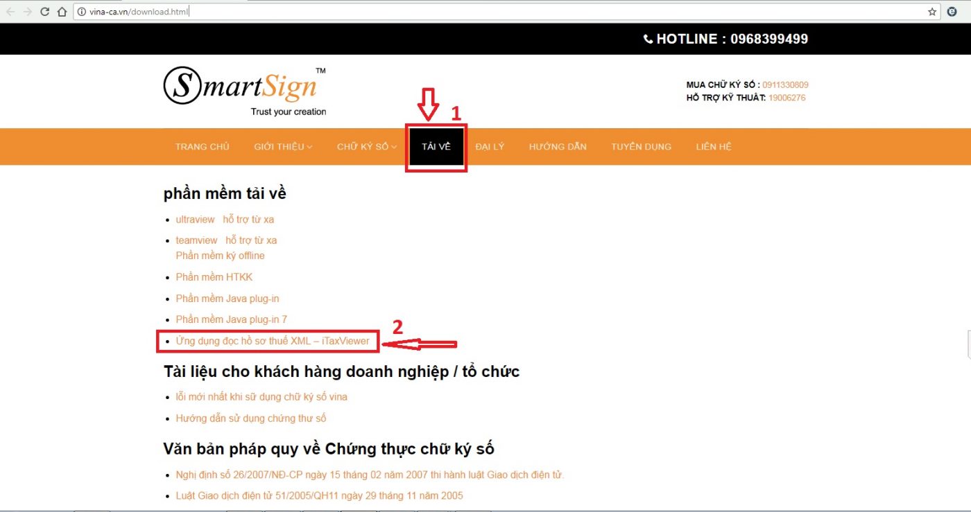 Chữ ký số Easy-CA